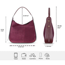 Amelie Suede Leather Tote Bag