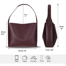 Odette Leather Tote Bag