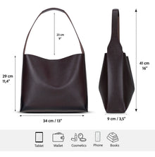 Odette Leather Tote Bag