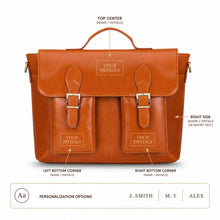 Wellington Leather Business Briefcase