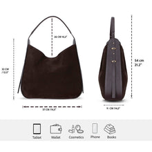 Amelie Suede Leather Tote Bag