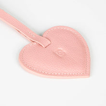 Heart Leather Bag Charm
