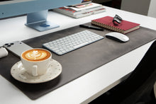 Lined Leather Desk Mat Medium Size