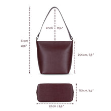 Elena Leather Shoulder Bag