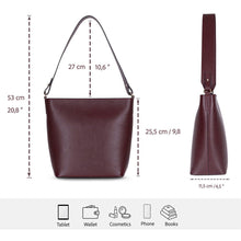 Elena Leather Shoulder Bag