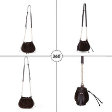 Vivienne Suede Leather Shoulder Bag