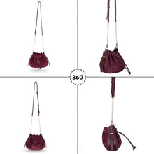 Vivienne Suede Leather Shoulder Bag