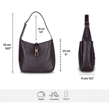 Valeria Leather Shoulder Bag