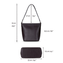 Elena Leather Shoulder Bag