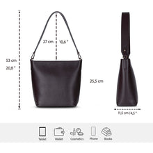 Elena Leather Shoulder Bag