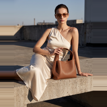 Lucienne Leather Shoulder Bag