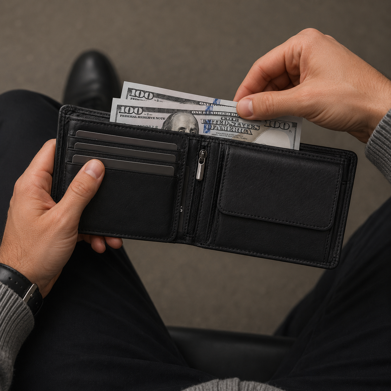 Conrad Leather Wallet