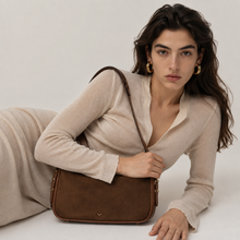 Margaux Suede Leather Tote Bag