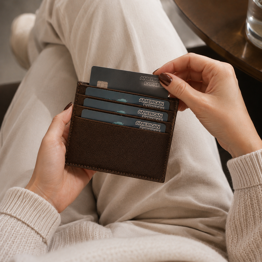 Lior Leather Card Holder