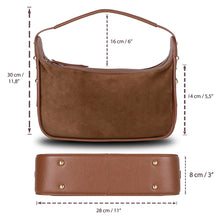 Margaux Suede Leather Tote Bag