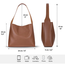 Odette Leather Tote Bag