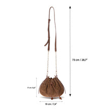 Vivienne Suede Leather Shoulder Bag