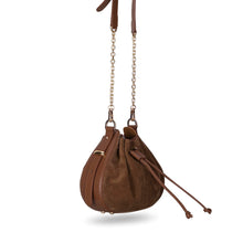 Vivienne Suede Leather Shoulder Bag