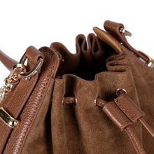 Vivienne Suede Leather Shoulder Bag