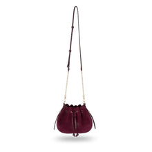 Vivienne Suede Leather Shoulder Bag