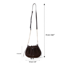 Vivienne Suede Leather Shoulder Bag
