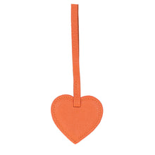 Heart Leather Bag Charm