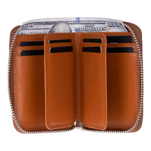 Everett Leather Zip Wallet
