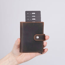 Varen Mechanical Leather Card Holder