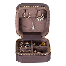 Amanda Leather Jewelry Box, Medium