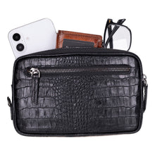 Alden Leather Clutch Bag