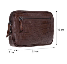 Alden Leather Clutch Bag