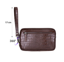 Alden Leather Clutch Bag