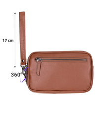 Alden Leather Clutch Bag