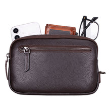 Alden Leather Clutch Bag