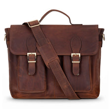 Wellington Leather Business Briefcase