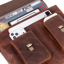 Wellington Leather Business Briefcase