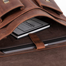 Wellington Leather Business Briefcase