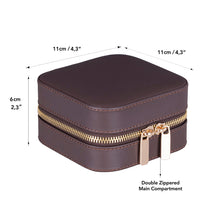 Amanda Leather Jewelry Box, Medium