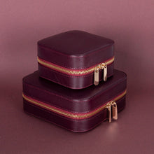 Amanda Leather Jewelry Box, Medium