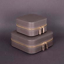 Amanda Leather Jewelry Box, Medium