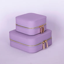 Amanda Leather Jewelry Box, Medium