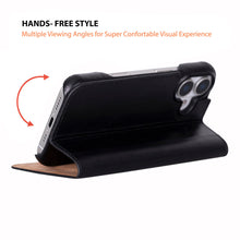 Sonat Leather iPhone 17 Folio Case