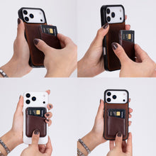 Arden Leather Magnetic Card Holder