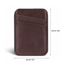 Arden Leather Magnetic Card Holder