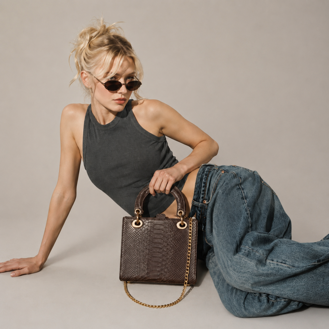 Celeste Leather Handbag