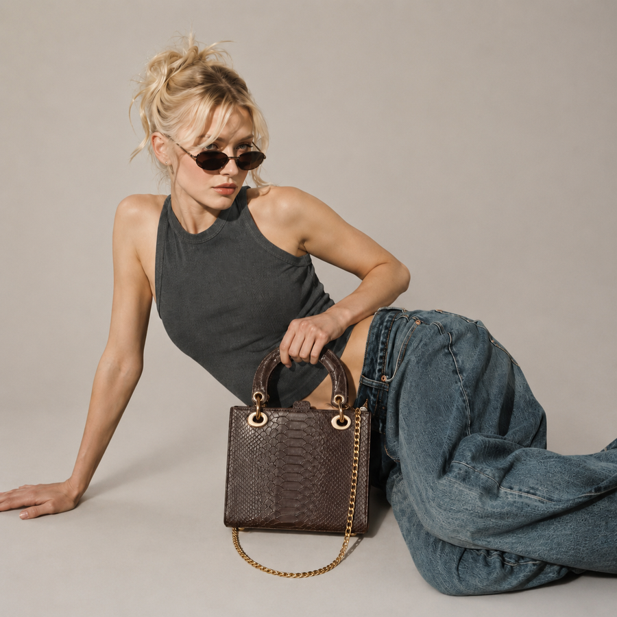 Celeste Leather Handbag