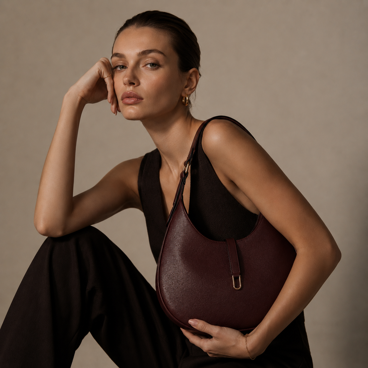 Evelin Leather Bag