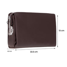 Marlow Leather Clutch Bag