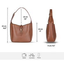 Valeria Leather Shoulder Bag