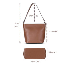 Elena Leather Shoulder Bag